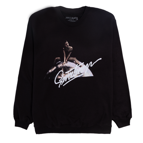 GOD IS A WOMAN WORLD CREWNECK